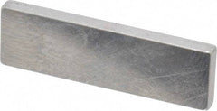 Mitutoyo - 0.101" Rectangular Steel Gage Block - Accuracy Grade 0, Includes Certificate of Inspection - Caliber Tooling