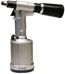 HUCK - Up to 1/4" Capacity, Air Riveting Hammer - 1.026" Long Stroke, 1/4" Inlet - Caliber Tooling