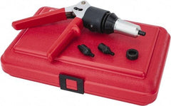 HUCK - #8 to 3/8" Manual Rivet Nut Tool Kit - Includes Nutsetter, 2 Pullup Studs, 2 Driving Anvils - Caliber Tooling