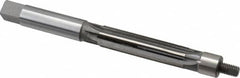 Made in USA - 5/8" Reamer Diam, 0.6200" Diam Straight Shank, 2-1/2" Flute Length, Hand Expansion Reamer - Straight Flute, 6-1/2" OAL, Right Hand Cut, 6 Flutes, High Speed Steel - Caliber Tooling