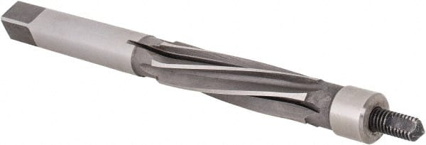 Made in USA - 15/32" Reamer Diam, Straight Shank, 1-13/16" Flute Length, Hand Expansion Reamer - Caliber Tooling