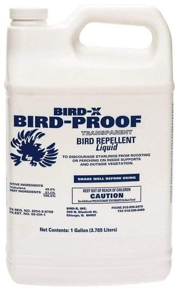 Bird-X - 1 Gal Liquid Bird Repellent - Targets Birds - Caliber Tooling