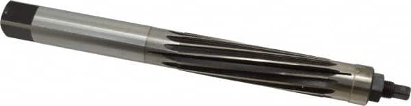 Made in USA - 1-1/8" Reamer Diam, Straight Shank, 4-1/8" Flute Length, Hand Expansion Reamer - Caliber Tooling