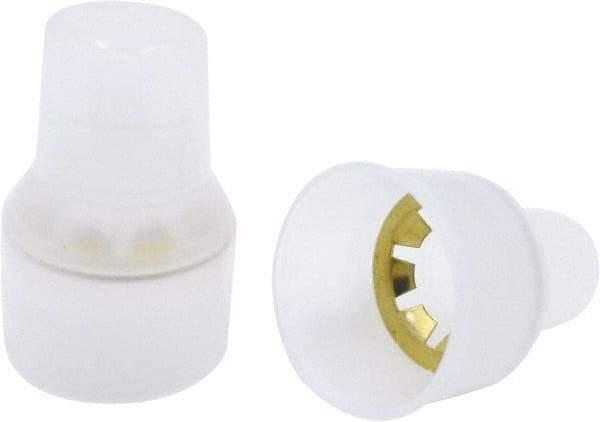 Ideal - 14 to 4 AWG Compatible, Nylon Insulation, Splice Cap Butt Splice Terminal - Opaque - Caliber Tooling