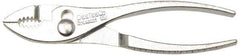 Crescent - 6-1/2" OAL, 1" Jaw Length, Combination Slip Joint Pliers - 2 Positions, Serrated Jaw, Straight Jaw Tool, Standard Handle - Caliber Tooling