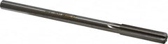 Chucking Reamer: 0.4355″ Dia, 7″ OAL, 1-3/4″ Flute Length, Straight Shank, Cobalt Steel 6 Flute, RH