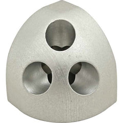 80/20 Inc. - 1-1/2" Wide x 1-1/2" High x 1-1/2" Long Open Shelving Corner Fastener - Caliber Tooling