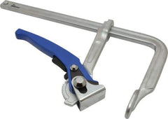 Gibraltar - 5-1/2" Deep Throat, 12" Max Capacity, Standard Sliding Arm Clamp - 1,100 Lb Clamping Pressure - Caliber Tooling