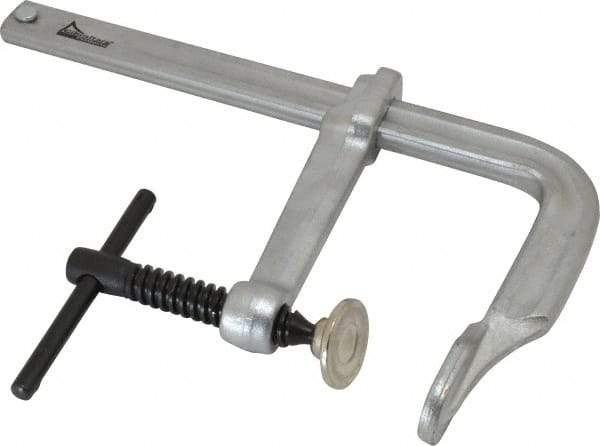 Gibraltar - 4-3/4" Throat Depth, 7-7/8" Max Capacity, Standard Sliding Arm Clamp - 2,200 Lb Clamping Pressure - Caliber Tooling