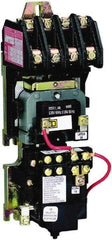 Square D - No Enclosure, 4 Pole, Mechanically Held Lighting Contactor - 20 A (Tungsten), 30 A (Fluorescent), 24 VAC at 60 Hz, 4NO Contact Configuration - Caliber Tooling