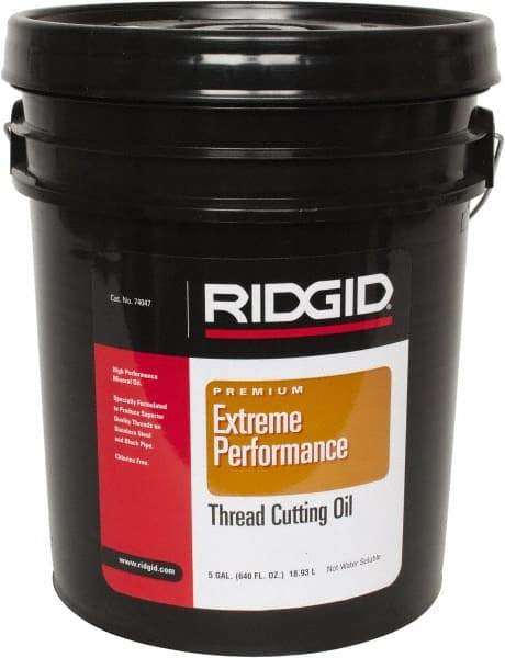 Ridgid - Stainless Steel Cutting Oil - 5 Gallon Bucket - Caliber Tooling