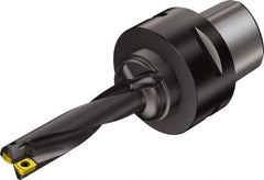 Sandvik Coromant - 40mm Max Drill Depth, 3.04xD, 12.5mm Diam, Indexable Insert Drill - 2 Inserts, C4 Modular Connection Shank - Caliber Tooling