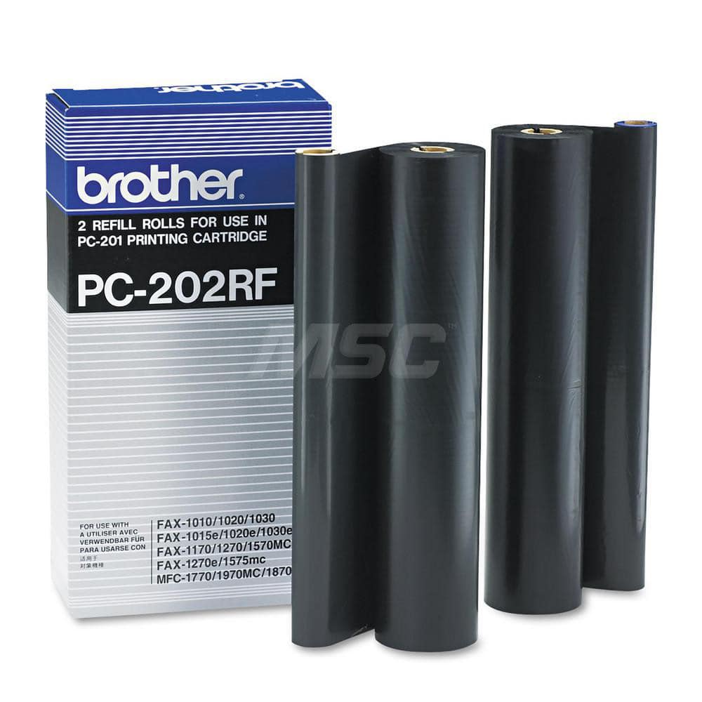 Brother - Office Machine Supplies & Accessories; Office Machine/Equipment Accessory Type: Thermal Transfer Ribbon ; For Use With: MFC-1770; MFC-1870MC; MFC-1970MC; IntelliFax-1170; IntelliFax-1270; IntelliFax-1270e; IntelliFax-1570MC; IntelliFax-1575MC ; - Exact Industrial Supply