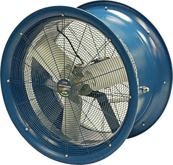 Patterson Fan - 26" Blade, 1 hp, 7,650 CFM, Industrial Circulation Fan - Suspension, 115 AC Volts, 13.4 Amps, 1 Speed - Caliber Tooling