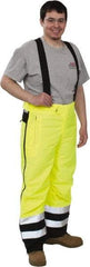 OccuNomix - Size 2XL, Black & Yellow, Rain Pants - 3 Pockets - Caliber Tooling