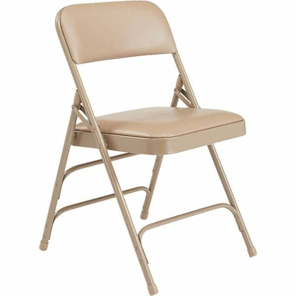 National Public Seating - Folding Chairs Pad Type: Folding Chair w/Vinyl Padded Seat Material: Vinyl; Steel - Caliber Tooling