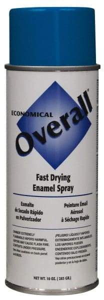 Rust-Oleum - Blue, Gloss, Enamel Spray Paint - 5 to 8 Sq Ft per Can, 10 oz Container - Caliber Tooling