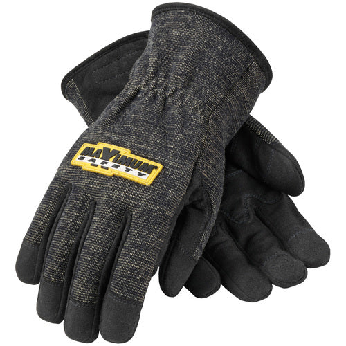 ‎73-1703/M Task Specific Gloves - FR Treated Synthetic Leather Glove - Kevlar Lined - Reinforced Palm - Exact Industrial Supply