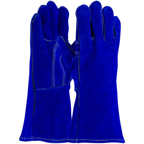 ‎73-7007RHO Welders / Foundry Gloves - Bl. Bison Welding Glove - Select Shoulder - Cotton Lined - Kevlar Stitch - Exact Industrial Supply