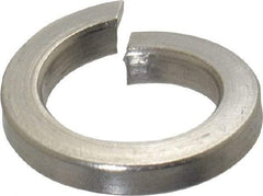 Value Collection - M8, 8.1mm ID, 2mm Thick High Collar Split Lock Washer - 18-8 Austenitic Grade A2 Stainless Steel, Uncoated, 8.1mm Min ID, 8.5mm Max ID, 12.7mm Max OD - Caliber Tooling