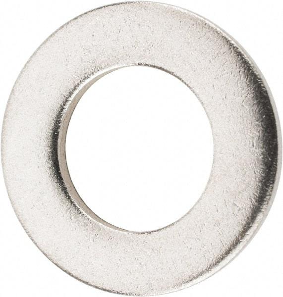 Value Collection - M12 Screw, Grade 316 Stainless Steel Standard Flat Washer - 13mm ID x 24mm OD, Plain Finish - Caliber Tooling