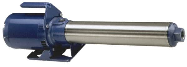 Goulds Pumps - 1 hp, 3 Phase, 230/460 Volt, High Pressure Pump, Multi Stage Booster Pump - Water Supply Booster, ODP Motor, 10 Stage - Caliber Tooling