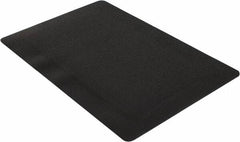 Wearwell - 3' Long x 2' Wide, Dry Environment, Anti-Fatigue Matting - Black, Vinyl with Vinyl Sponge Base, Beveled on 4 Sides - Caliber Tooling