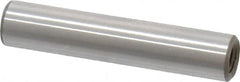 Jergens - 1/4" Diam x 1-1/4" Pin Length Alloy Steel Pull Out Dowel Pin - C 47-58 & C 60-64 (Surface) Hardness, 1 Beveled & 1 Threaded End - Caliber Tooling