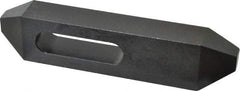 Gibraltar - 3/4" Stud, Steel, Plain Strap Clamp - 2-3/16" Travel, 8" OAL x 1-3/4" Wide x 1-1/8" High, Black Oxide Finish, Tapered Nose - Caliber Tooling