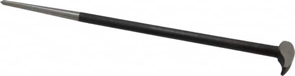 Value Collection - 20" OAL Rolling Head Pry Bar - 5/8" Wide, Chrome Vanadium - Caliber Tooling