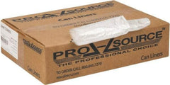 PRO-SOURCE - 0.39 mil Thick, Household/Office Trash Bags - 40" Wide x 46" High, Clear - Caliber Tooling