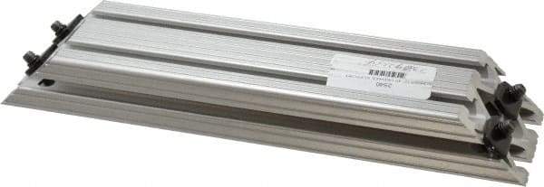 80/20 Inc. - 1-1/2" Wide, 12" High, Open Shelving 45° Support Bracket - Aluminum, Use with Series 15 - 1530 Extrusion - Caliber Tooling