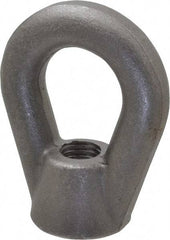 Gibraltar - 10,600 Lb Capacity, 3/4-10 Thread, Self Colored, Carbon Steel Heavy Duty Lifting Eye Nut - Grade C-1030, 3-7/8" High, 1-1/2" Inside & 3" Outside Eye Diam, 3" Bell/Base Width - Caliber Tooling