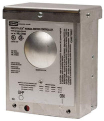 Hubbell Wiring Device-Kellems - 3 Poles, 40 Amp, Open Toggle Manual Motor Starter - 20 hp, CSA Certified & UL Listed - Caliber Tooling