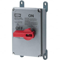 Cam & Disconnect Switches; Enclosure Type: Enclosed; Fused: Non-Fused; Horsepower: 1 - 50; Number of Phases: 3; Amperage: 30 A; Contact Form: 3PST; Voltage: 600 V ac; Horsepower at 1 Phase: 1 @ 200-208 V; Horsepower at 3 Phase: 100 @ 600 V; Number of Pole