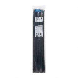 Thomas & Betts - 28" Long Black Nylon Standard Cable Tie - 120 Lb Tensile Strength, 1.91mm Thick, 4-3/4" Max Bundle Diam - Caliber Tooling