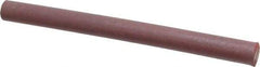 Made in USA - 1/2" Diam x 6" Long, Round Abrasive Pencil - Fine Grade - Caliber Tooling