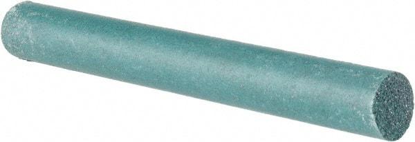 Made in USA - 3/4" Diam x 6" Long, Round Abrasive Pencil - Coarse Grade - Caliber Tooling