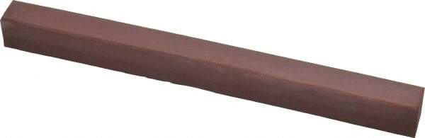 Made in USA - 1/2" Wide x 6" Long x 1/2" Thick, Square Abrasive Stick - Fine Grade - Caliber Tooling