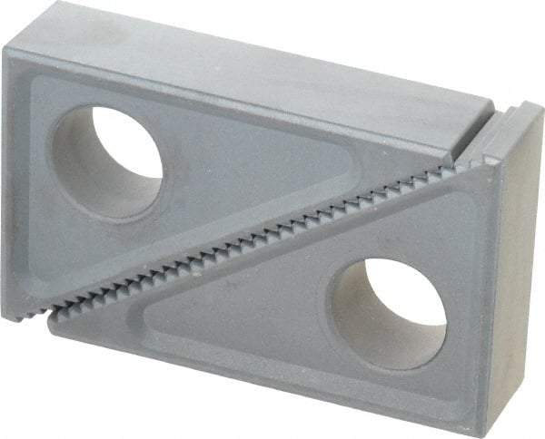 Gibraltar - 2 Piece, 2-1/2 to 6" Height Adjustment, Steel Step Block - 1/16" Step Depth, 1/8" Step Elevation, 1" Width, 3-3/4" Base Depth, 2-15/32" Height - Caliber Tooling