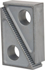 Gibraltar - 2 Piece, 64 to 152mm Height Adjustment, Steel Step Block - 1/16" Step Depth, 1/8" Step Elevation, 25mm Width, 3-3/4" Base Depth, 2-15/32" Height - Caliber Tooling