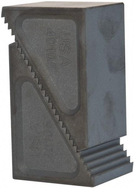 Gibraltar - 2 Piece, 45 to 102mm Height Adjustment, Steel Step Block - 1/16" Step Depth, 1/8" Step Elevation, 38mm Width, 2-17/32" Base Depth, 1-43/64" Height - Caliber Tooling