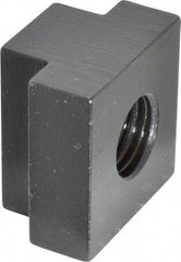 Gibraltar - 3/4-10 Blind Tapped T Slot Nut - 7/8" Slot Width, 1-1/2 x 9/16" Base Width x Height, 1-1/2 x 1" OAL x Height - Caliber Tooling