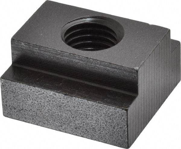 Gibraltar - 3/4-10 Blind Tapped T Slot Nut - 1" Slot Width, 1-5/8 x 5/8" Base Width x Height, 1-3/4 x 1" OAL x Height - Caliber Tooling