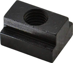 Gibraltar - M12x1.75 Blind Tapped T Slot Nut - 9/16" Slot Width, 22 x 9mm Base Width x Height, 29 x 16mm OAL x Height - Caliber Tooling