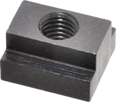 Gibraltar - M12x1.75 Tapped Through T Slot Nut - 5/8" Slot Width, 25 x 9mm Base Width x Height, 29 x 16mm OAL x Height - Caliber Tooling