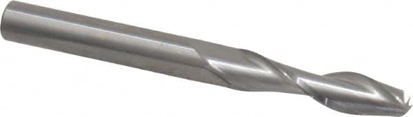 Onsrud - 1/4" Cutting Diam x 1" Length of Cut, 2 Flute, Upcut Spiral Router Bit - Uncoated, Right Hand Cut, Solid Carbide, 2-1/2" OAL x 1/4" Shank Diam, Double Edge, 30° Helix Angle - Caliber Tooling