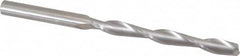 Onsrud - 3/8" Cutting Diam x 3-1/2" Length of Cut, 2 Flute, Upcut Spiral Router Bit - Uncoated, Right Hand Cut, Solid Carbide, 5" OAL x 3/8" Shank Diam, Double Edge, 25° Helix Angle - Caliber Tooling