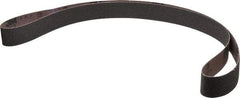 3M - 1-1/2" Wide x 60" OAL, 50 Grit, Aluminum Oxide Abrasive Belt - Aluminum Oxide, Coarse, Coated, X Weighted Cloth Backing, Series 341D - Caliber Tooling