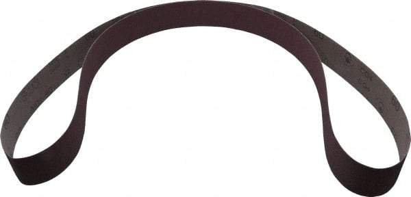 3M - 2" Wide x 72" OAL, 60 Grit, Aluminum Oxide Abrasive Belt - Aluminum Oxide, Medium, Coated, X Weighted Cloth Backing, Series 241D - Caliber Tooling